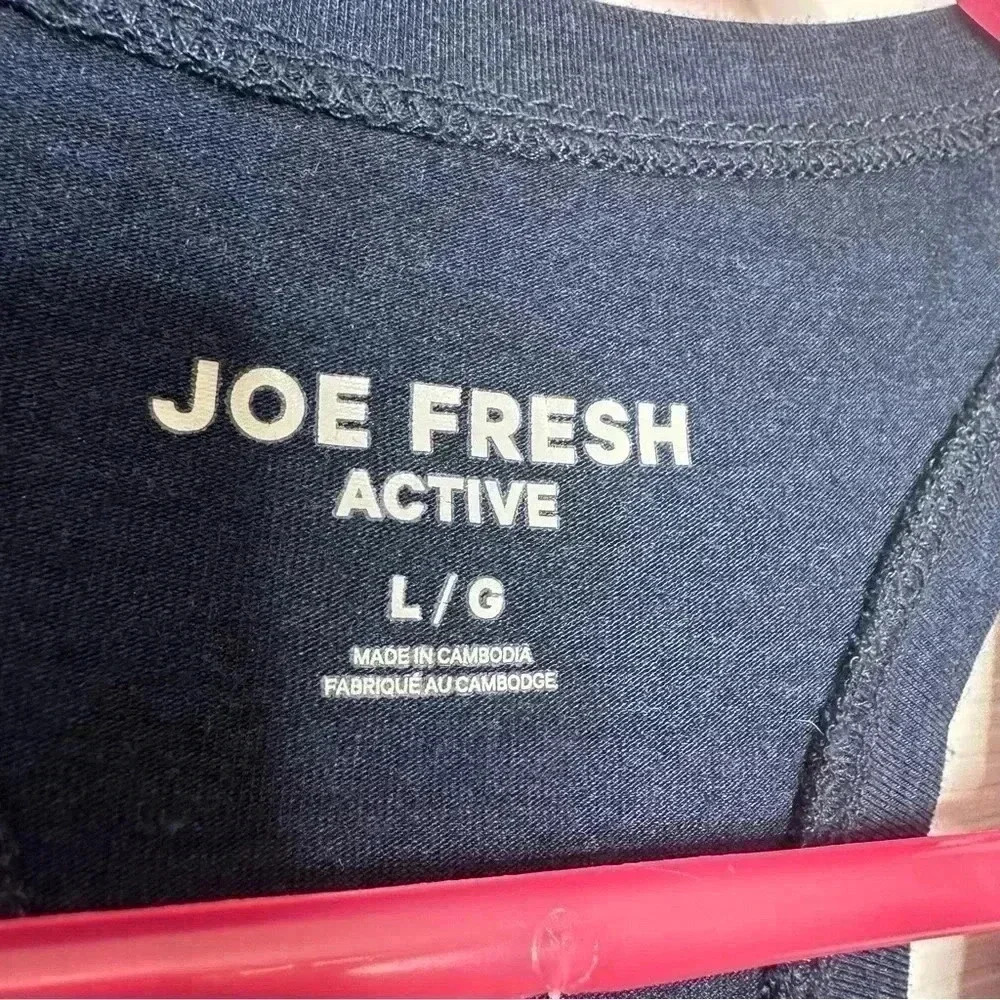 Joe Fresh Racerback Tank Top Blue Size Large - Picture 6 of 16